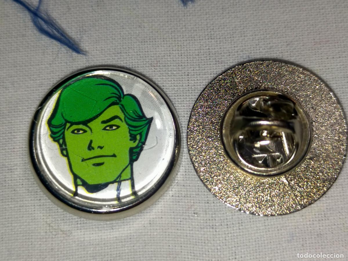 Pins de colecci&oacute;n: PIN REDONDO METAL - malos y buenos de SUPER HEROES SUPERHEROES COMIC personaje beast boy