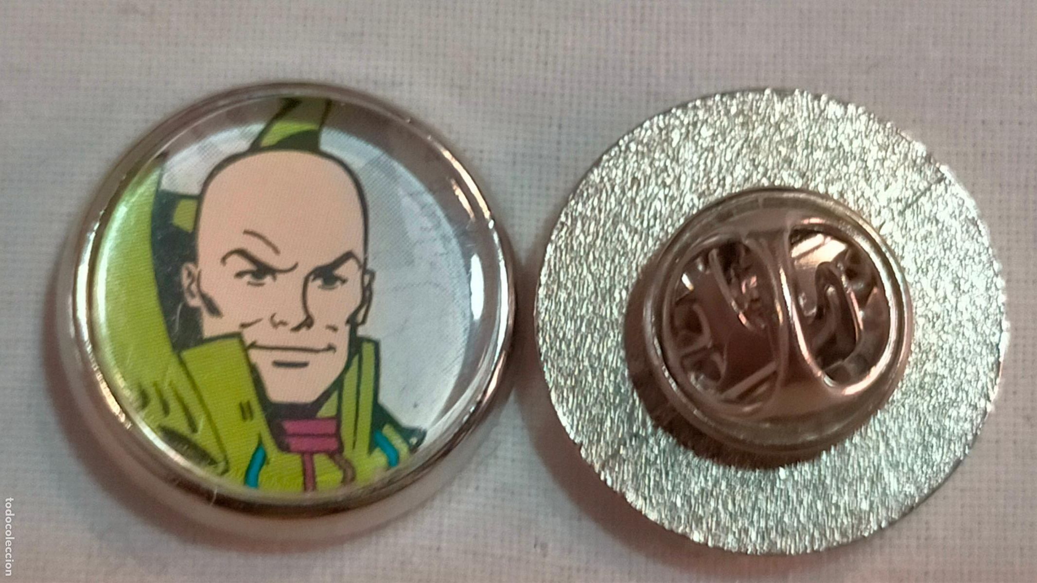 Pins de cole&ccedil;&atilde;o: PIN REDONDO METAL - malos y buenos de SUPER HEROES SUPERHEROES COMIC personaje ficci&oacute;n