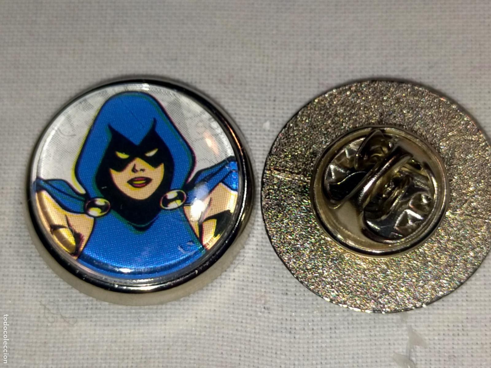 Pins de colecci&oacute;n: PIN REDONDO METAL - malos y buenos de SUPER HEROES SUPERHEROES COMIC personaje ficci&oacute;n