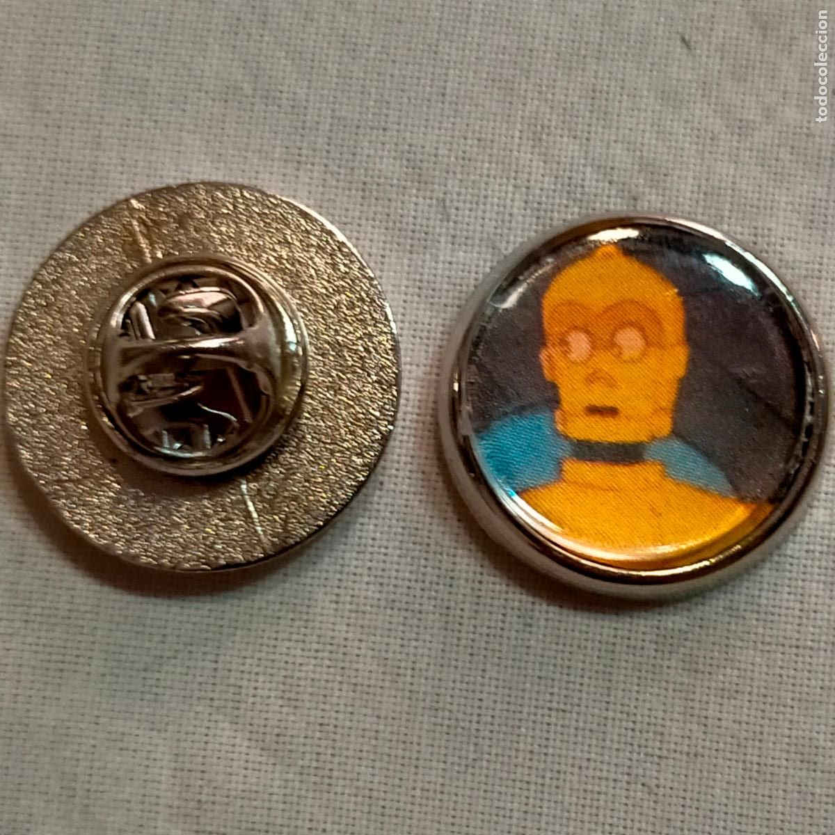 Pin's de collection: pin redondo metal - guerra de las galaxias - droids - star wars