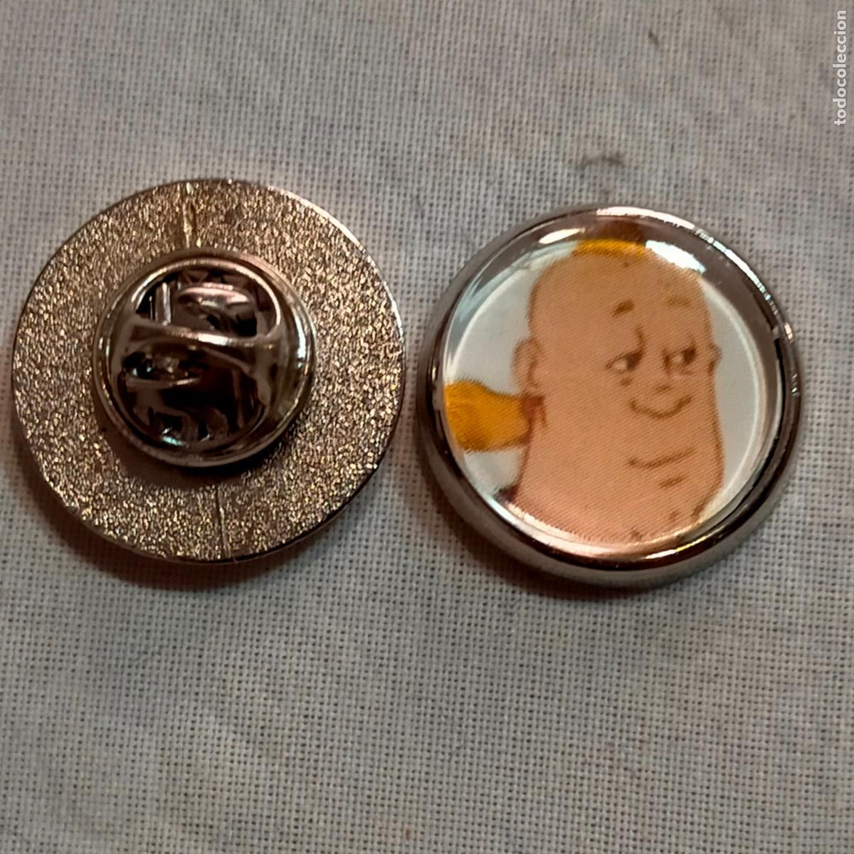 Pins de colecci&oacute;n: pin redondo metal - guerra de las galaxias - droids - star wars