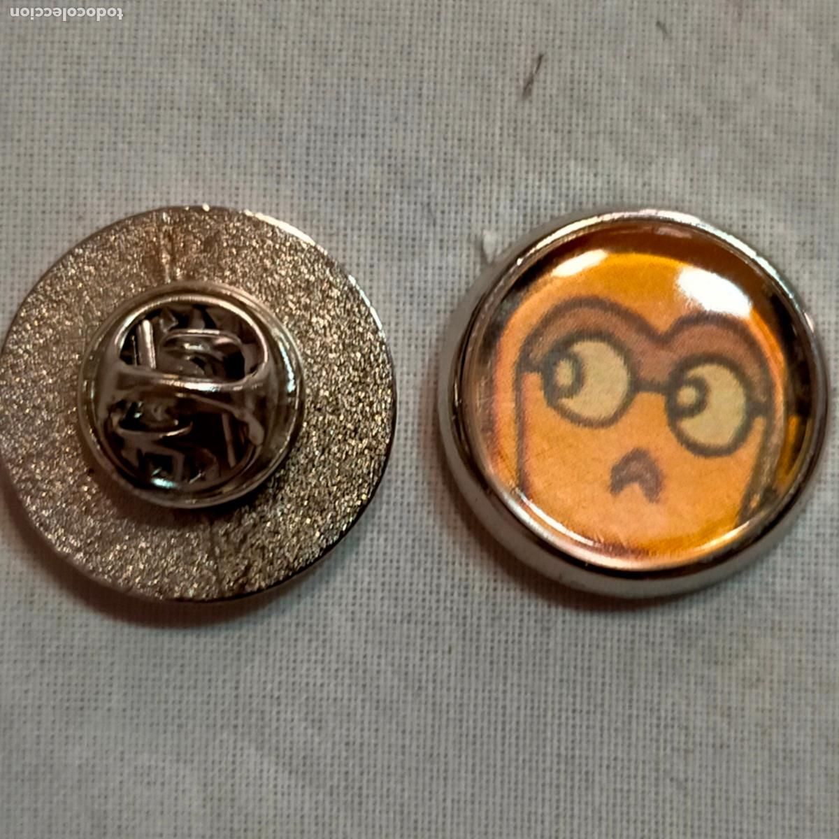 Pins de colecci&oacute;n: pin redondo metal - la guerra de las galaxias - droids - star wars