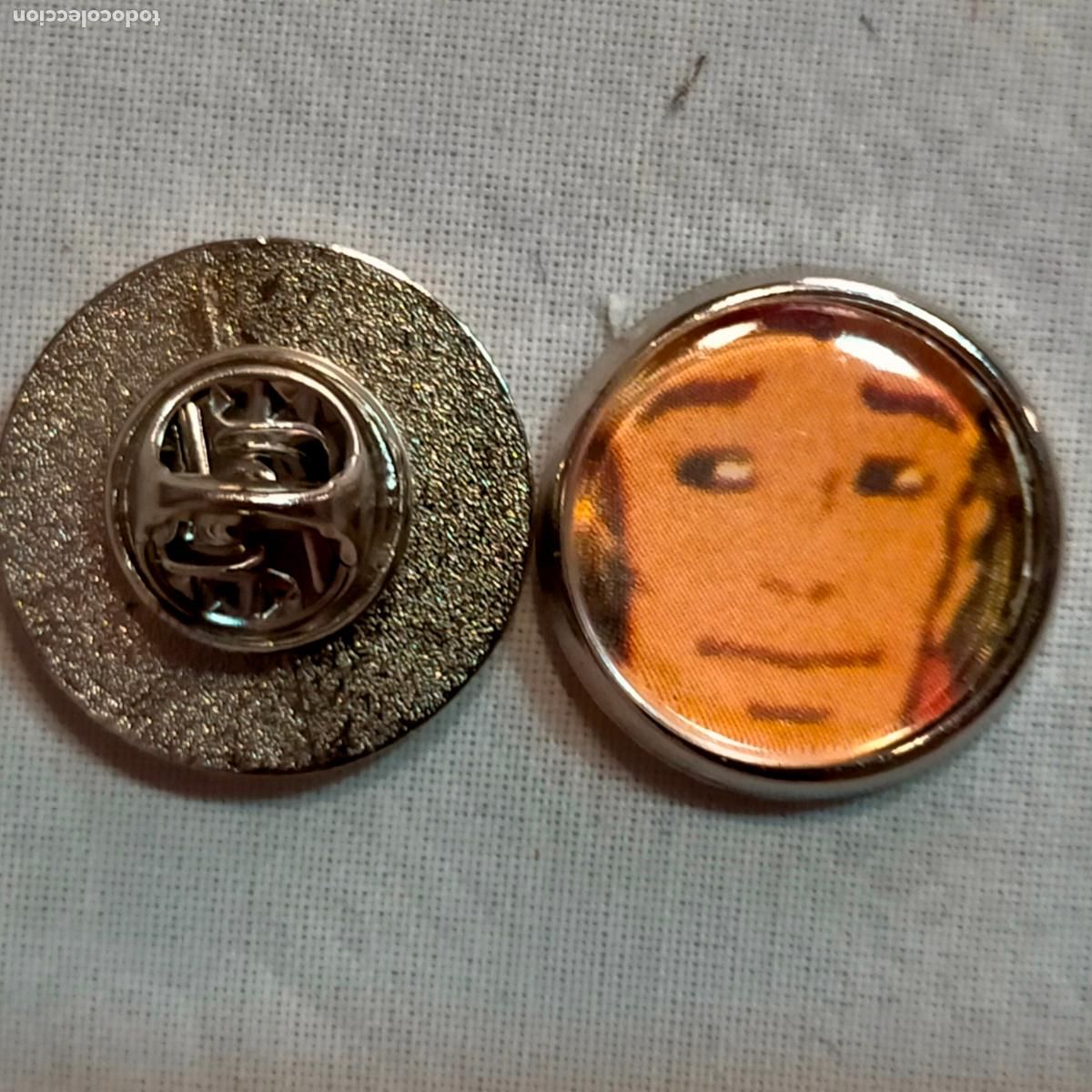 Collection pins: pin redondo metal - la guerra de las galaxias - droids - star wars