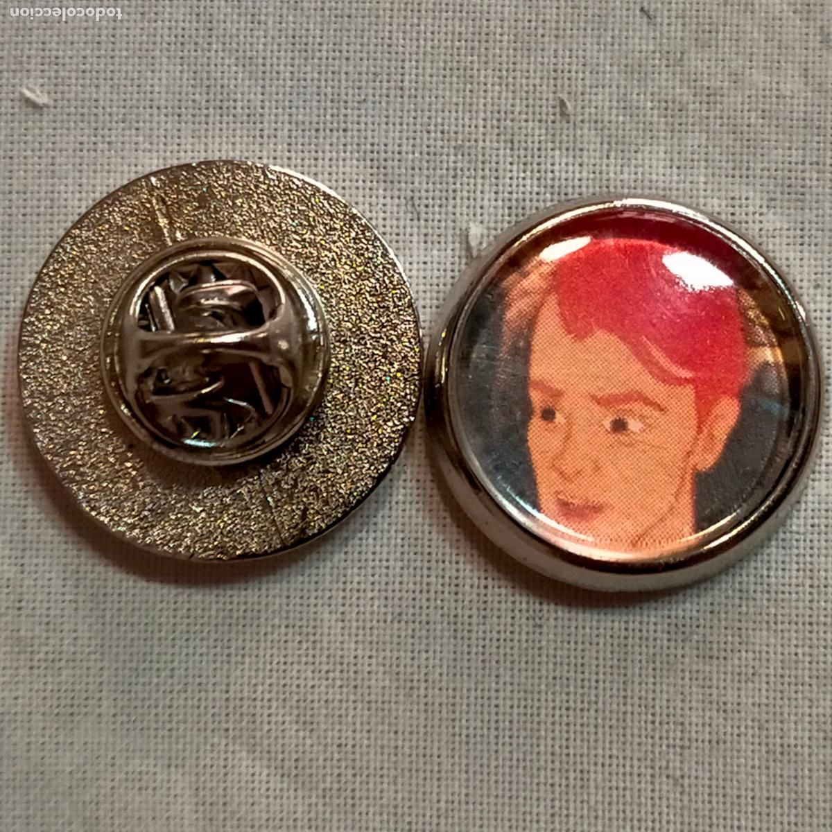 Pins de colecci&oacute;n: pin redondo metal - la guerra de las galaxias - droids - star wars