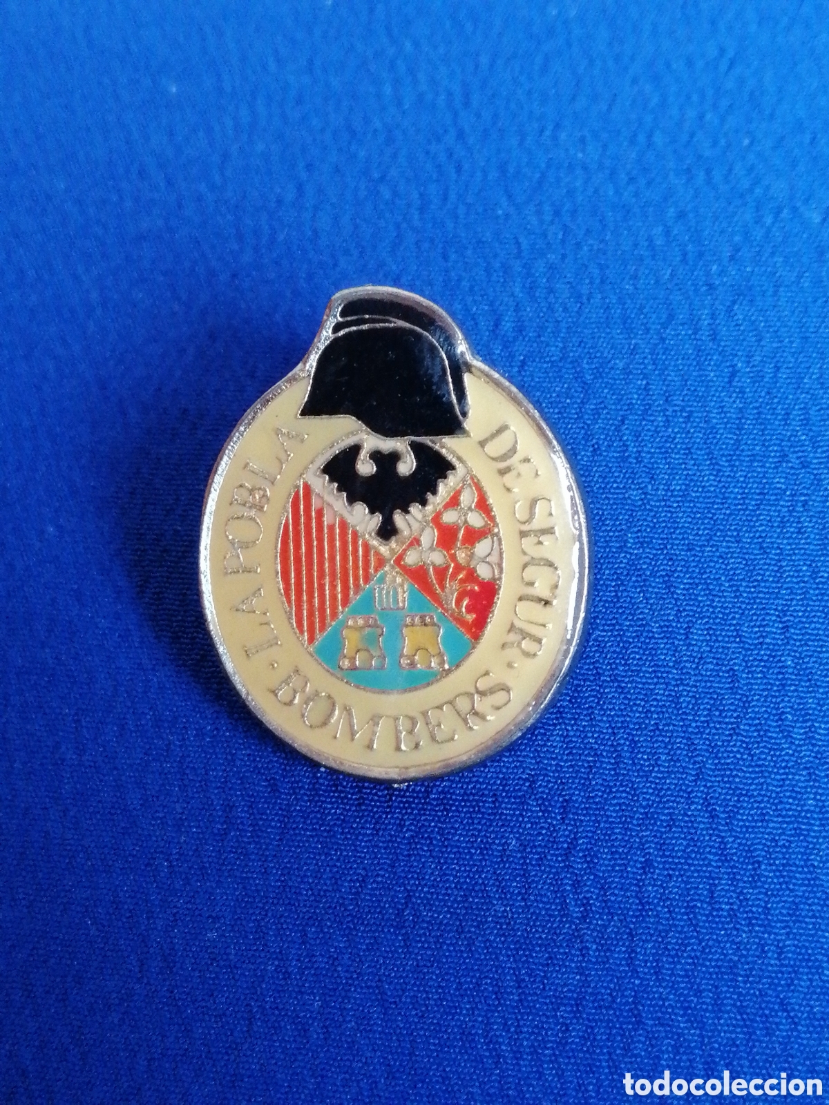 Pins de colecci&oacute;n: BOMBERS LA AMPOSTA DE SEGUR PIN - Foto 1