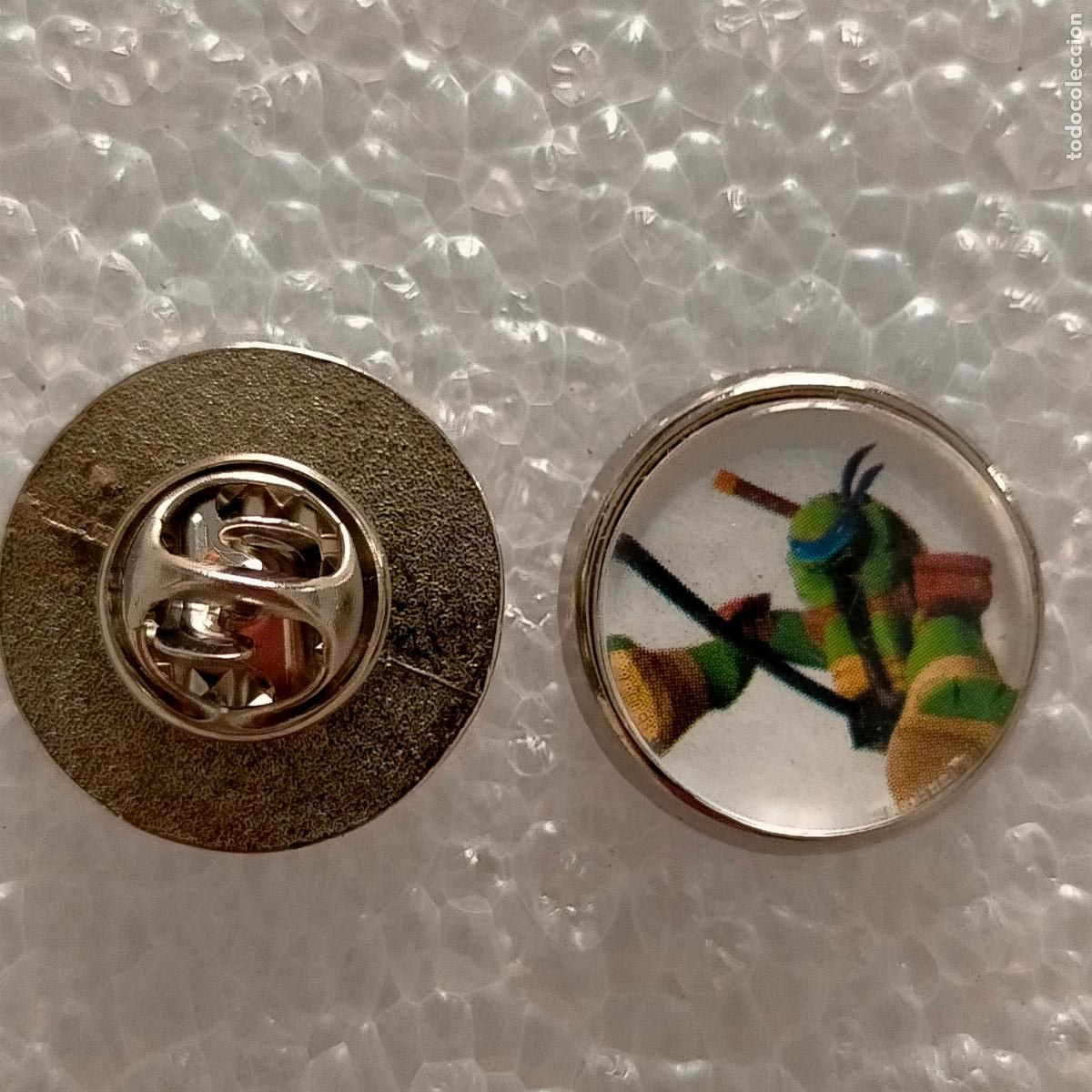 Pins de cole&ccedil;&atilde;o: PIN REDONDO METAL - comic tebeos juegos juguetes tortugas ninja