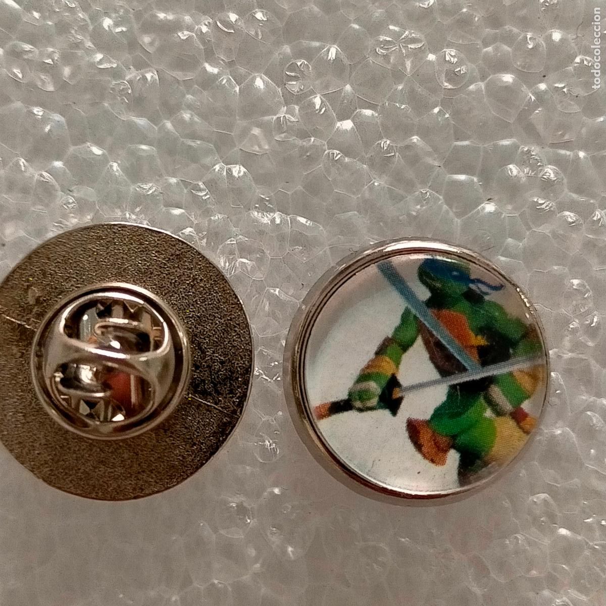 Pins de cole&ccedil;&atilde;o: PIN REDONDO METAL - comic tebeos juegos juguetes tortugas ninja