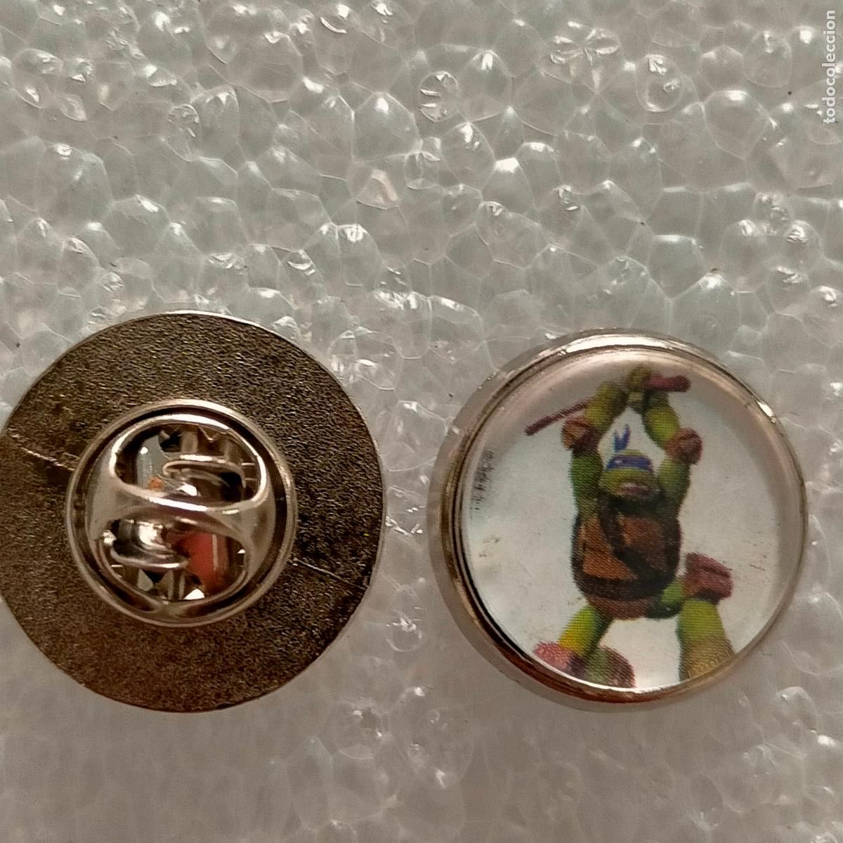 Collection pins: PIN REDONDO METAL - comic tebeos juegos juguetes tortugas ninja