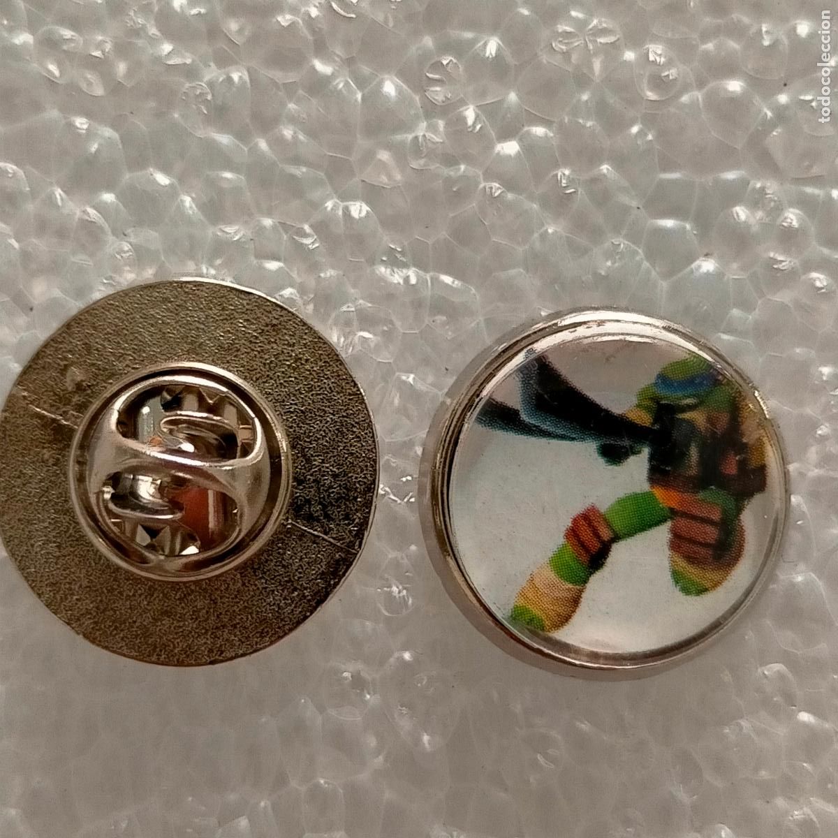 Pins de cole&ccedil;&atilde;o: PIN REDONDO METAL - comic tebeos juegos juguetes tortugas ninja