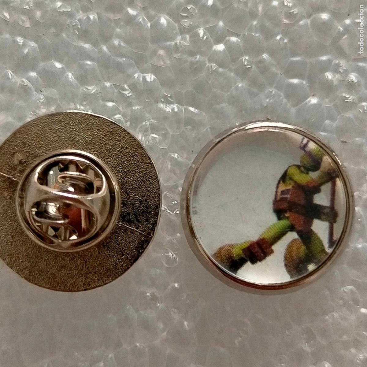 Collection pins: PIN REDONDO METAL - comic tebeos juegos juguetes tortugas ninja