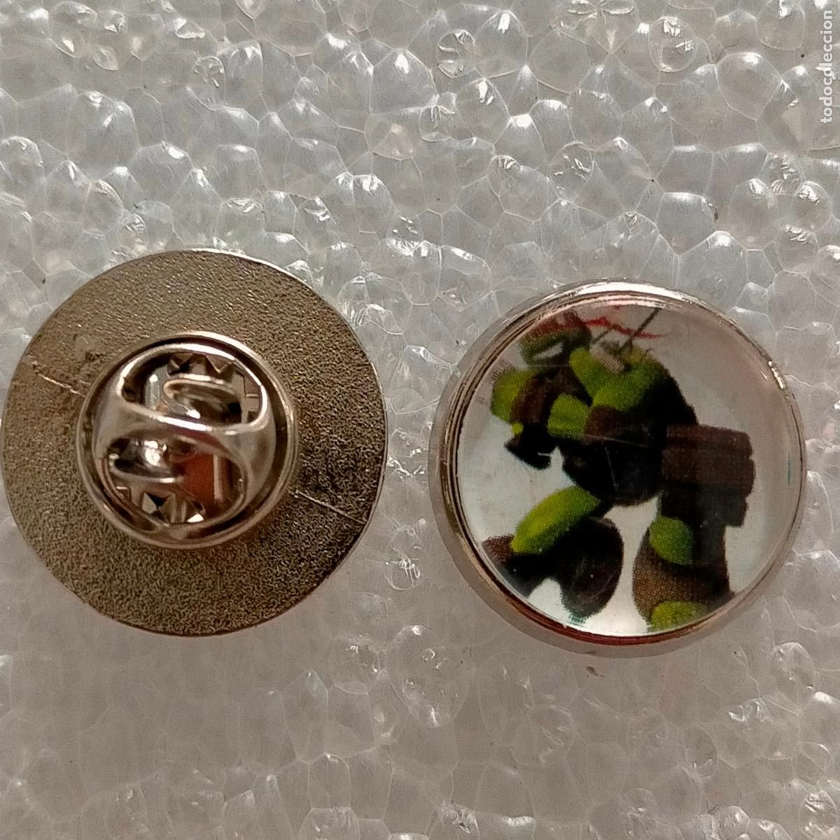 Pins de colecci&oacute;n: PIN REDONDO METAL - comic tebeos juegos juguetes tortugas ninja
