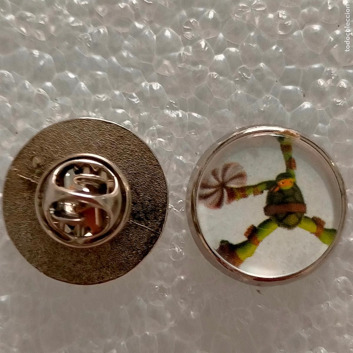 Sammlung von Pins: PIN REDONDO METAL - comic tebeos juegos juguetes tortugas ninja
