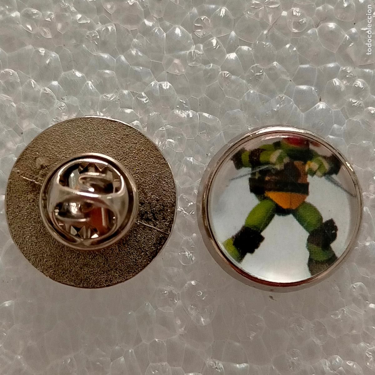 Pins de cole&ccedil;&atilde;o: PIN REDONDO METAL - comic tebeos juegos juguetes tortugas ninja