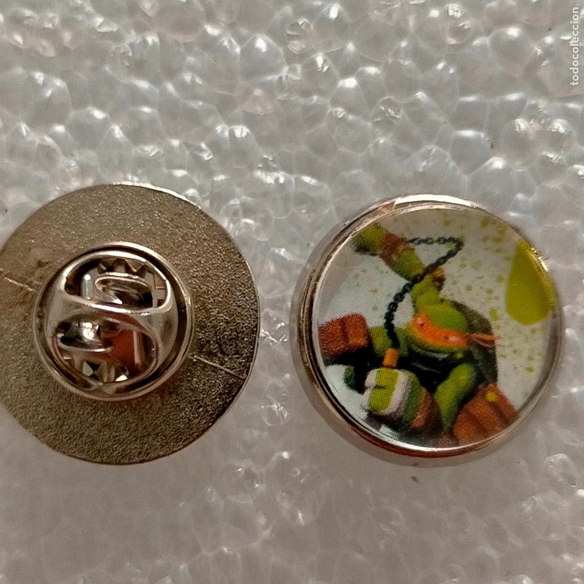 Pins de cole&ccedil;&atilde;o: PIN REDONDO METAL - comic tebeos juegos juguetes tortugas ninja
