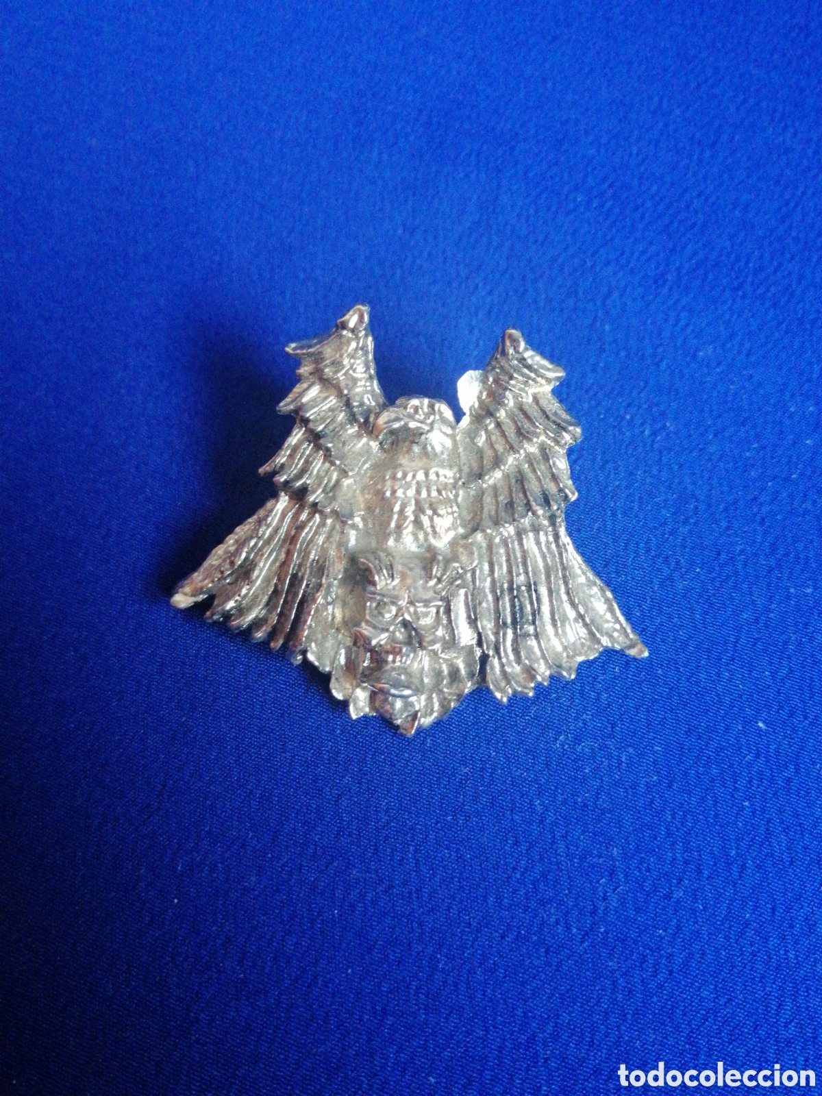 Pins de cole&ccedil;&atilde;o: AGUILA CON CALAVERA HEAVY A&Ntilde;OS 80 PIN