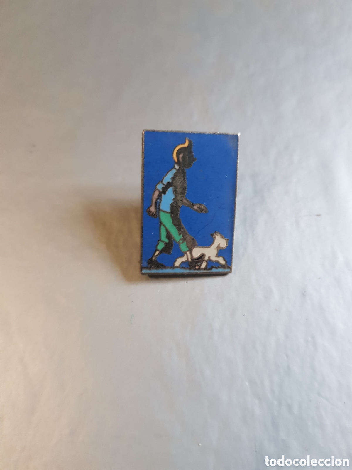 Pins de colecci&oacute;n: Pin de Tintin y Milou , a&ntilde;os 80