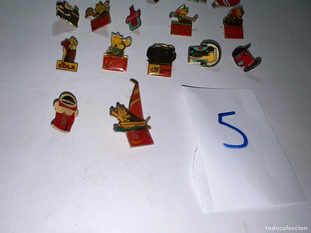 Pins de colecci&oacute;n: LOTE 5 - COCA COLA PIN - Foto 4