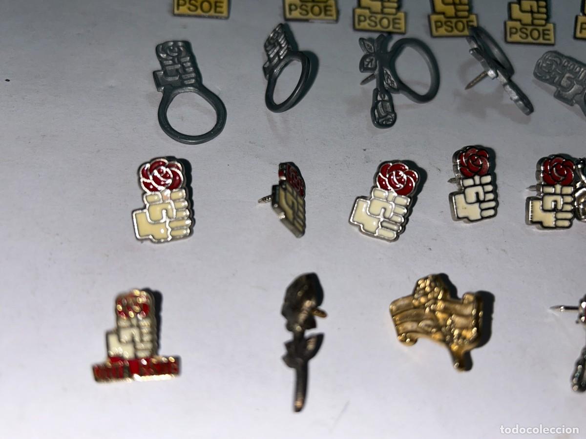 Pins de colecci&oacute;n: LOTE 10 - PIN PSOE +++ - Foto 3