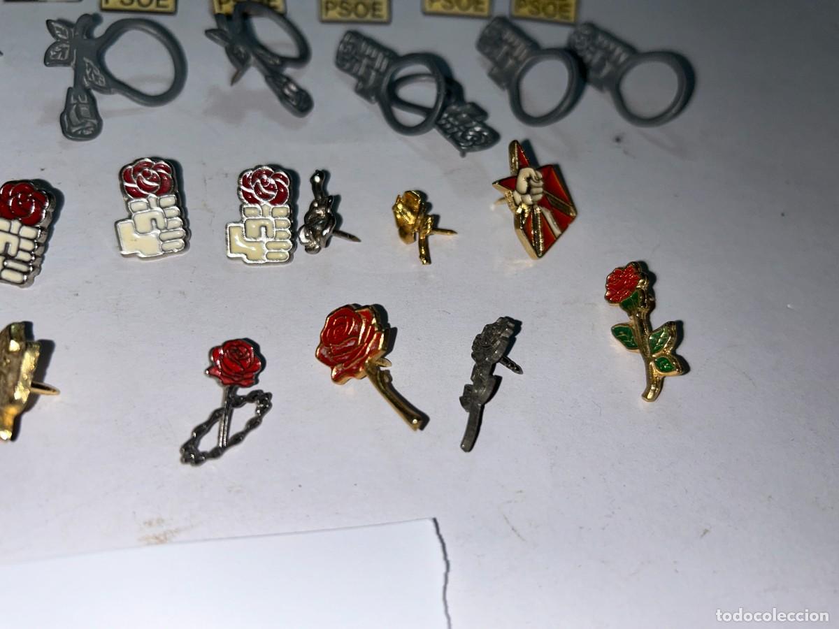 Pins de colecci&oacute;n: LOTE 10 - PIN PSOE +++ - Foto 4