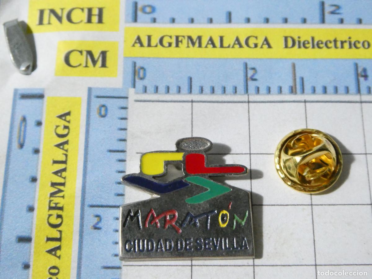Pins de colecci&oacute;n: PIN DE DEPORTES. ATLETISMO. MARAT&Oacute;N CIUDAD DE SEVILLA