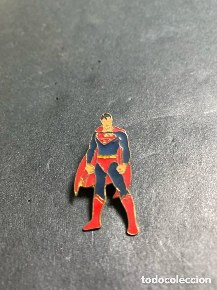 Pins de colecci&oacute;n: Pin Superman superh&eacute;roe