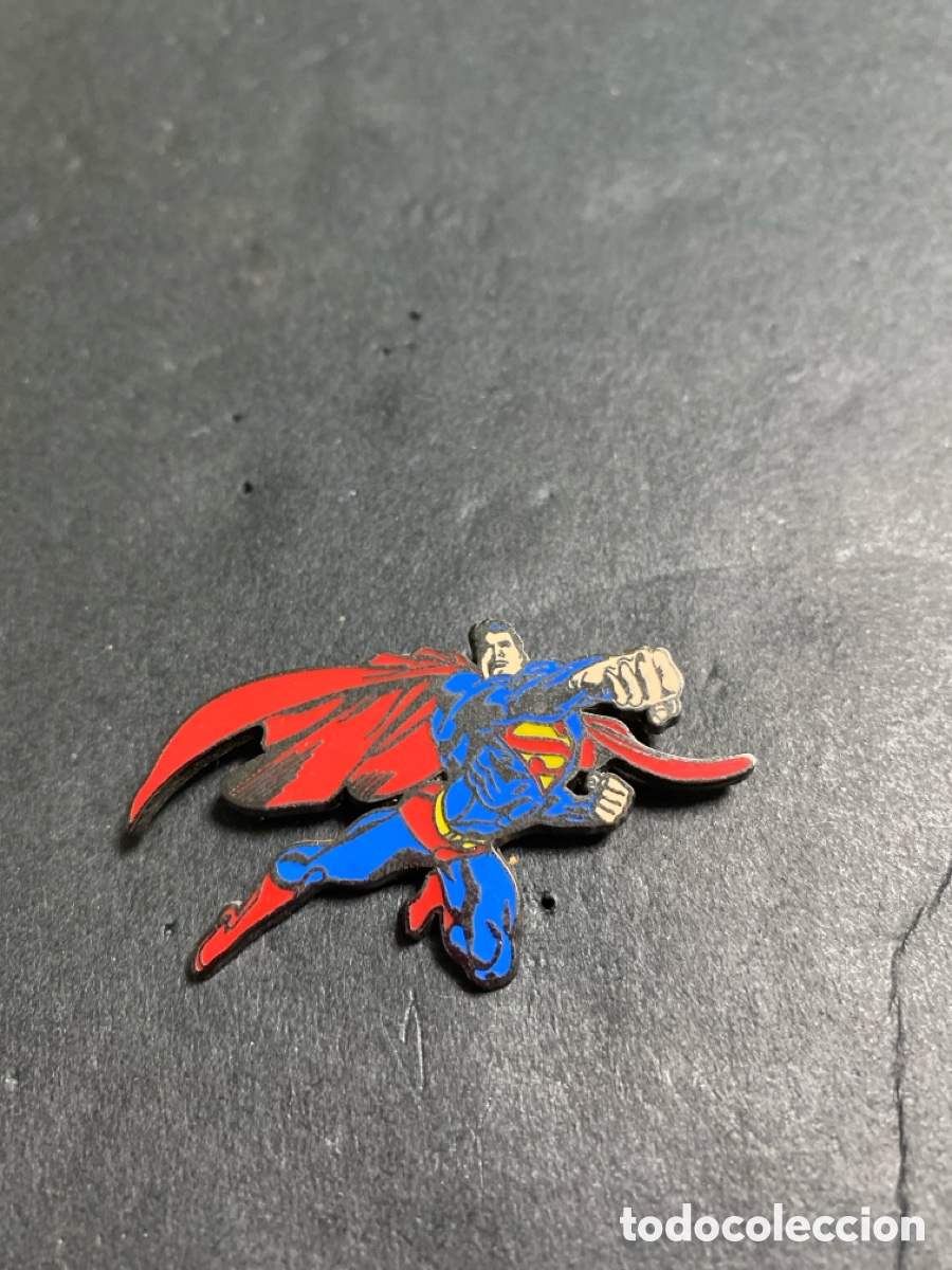 Pins de colecci&oacute;n: Pin Superman Superh&eacute;roe