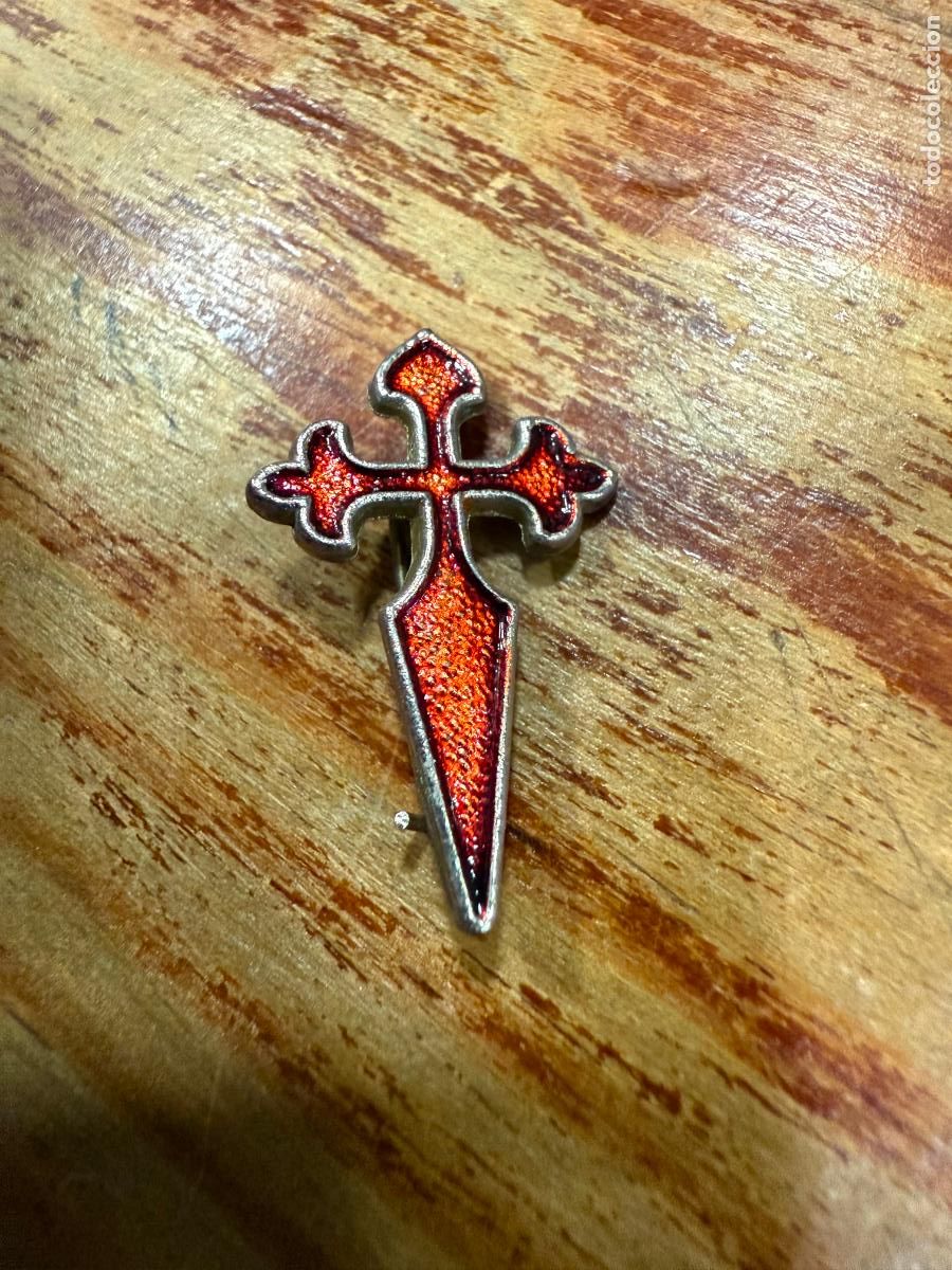 Pins de colecci&oacute;n: INSIGNIA ALFILER CRUZ DE SANTIAGO - MEDIDA 2,5 CM