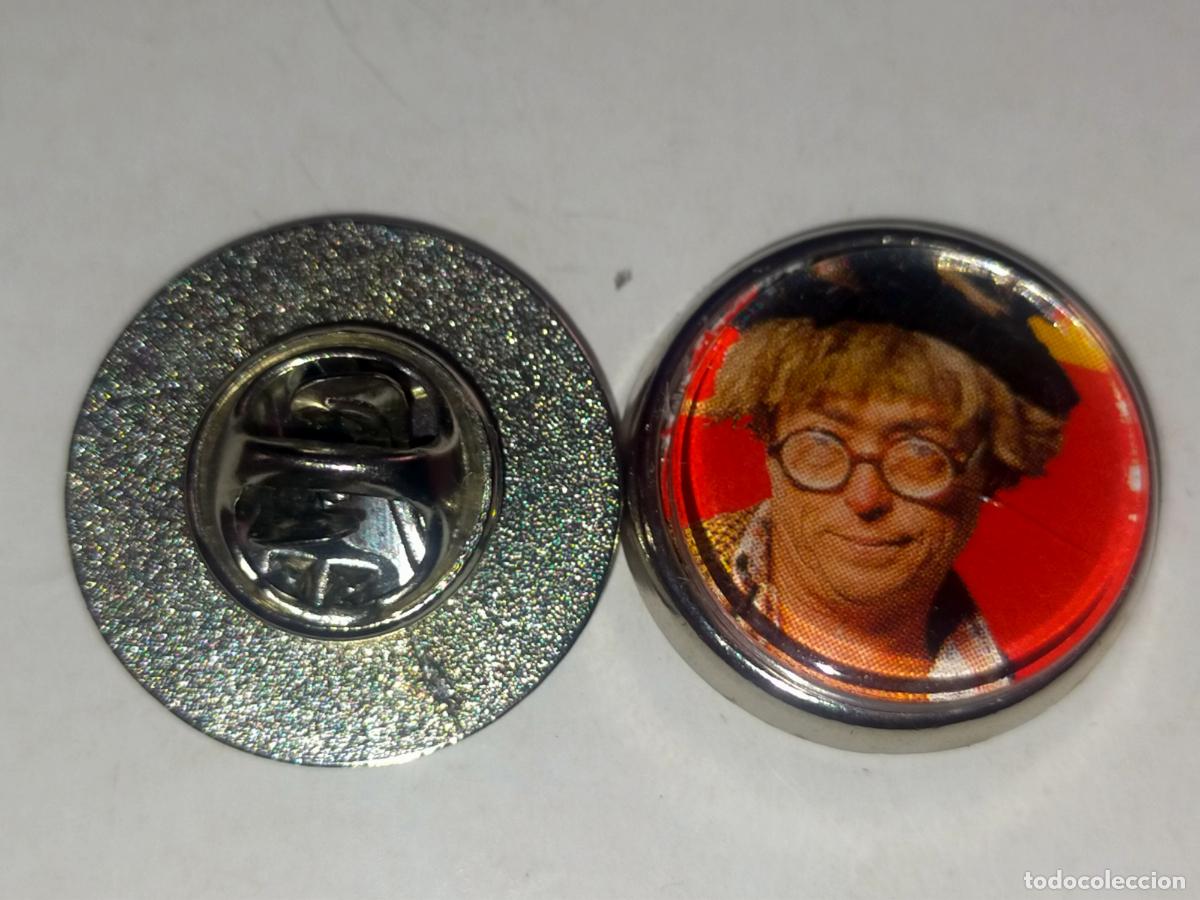 Collection pins: PIN REDONDO METAL - humor humorista programa no te r&iacute;a que es peor Barrag&aacute;n