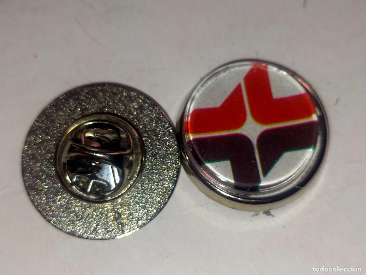 Collection pins: PIN REDONDO METAL - marca Cepsa