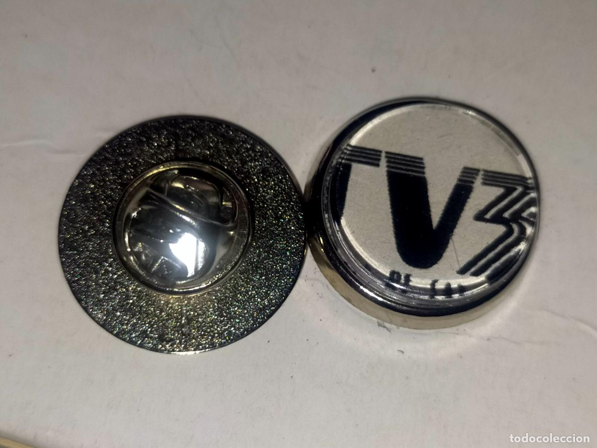 Collection pins: PIN REDONDO METAL - radio televisi&oacute;n canal tv3