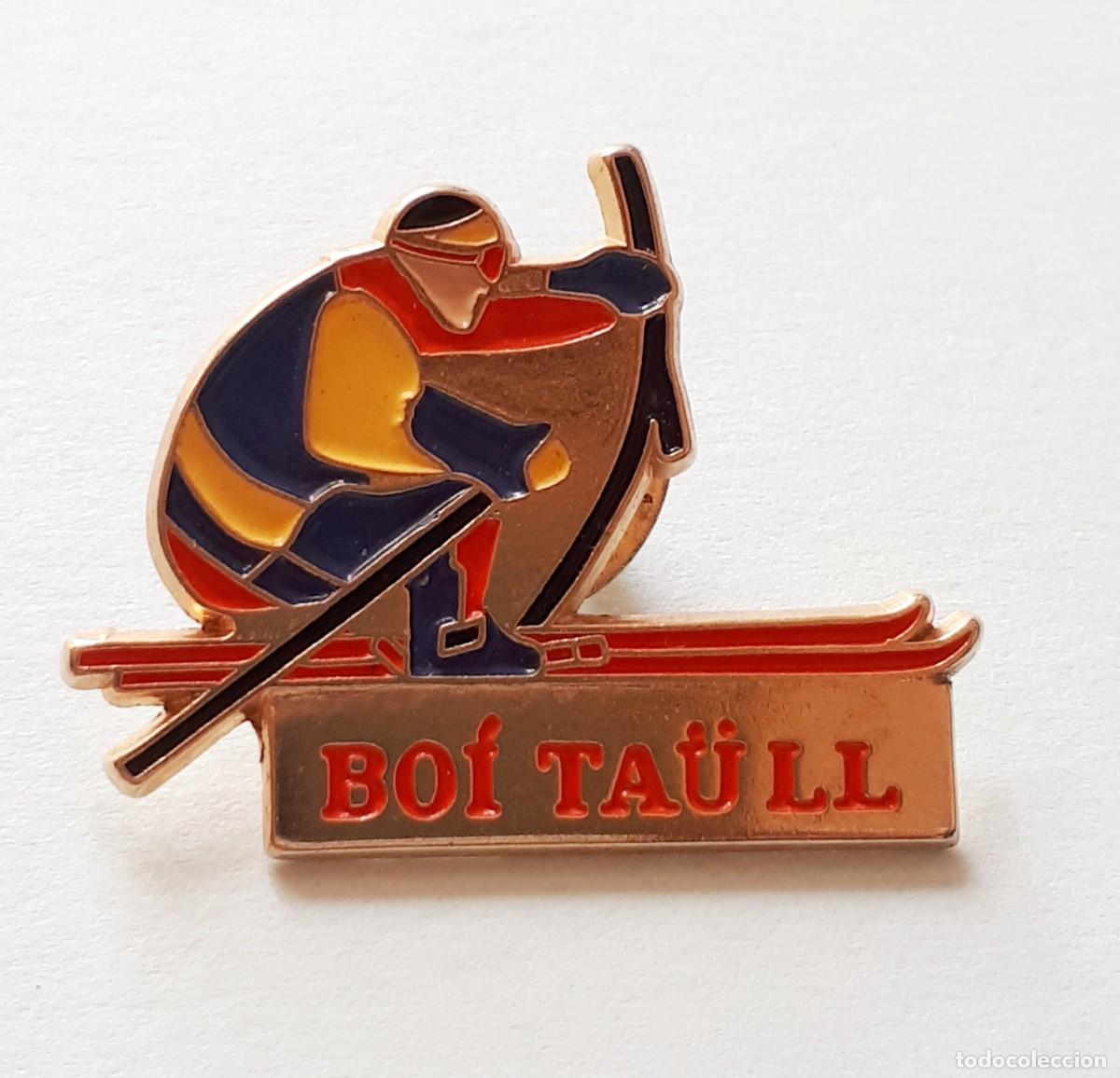 Pins de colecci&oacute;n: PIN BO&Iacute; TA&Uuml;LL. ESQU&Iacute;. ESMALTADA. MONTA&Ntilde;A