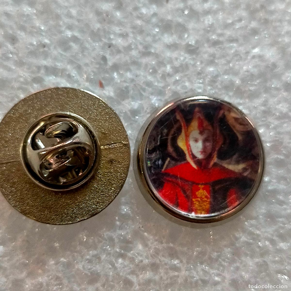 Collection pins: pin redondo metal - guerra de las galaxias - droids - star wars