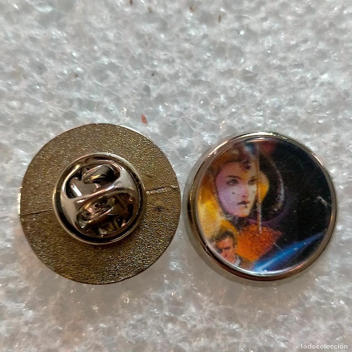 Collection pins: pin redondo metal - guerra de las galaxias - droids - star wars