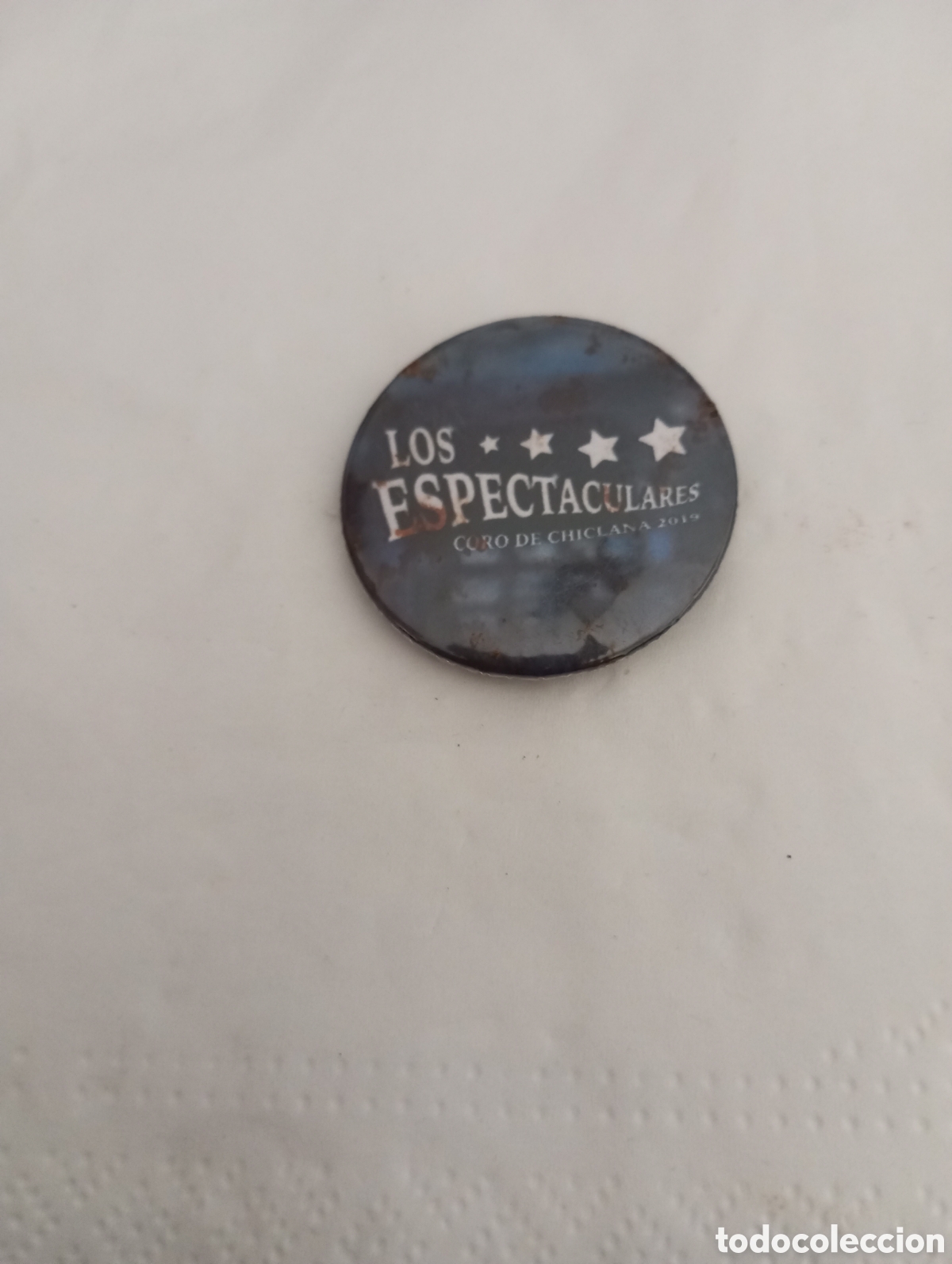 Pins de colecci&oacute;n: Carnaval de C&aacute;diz chapa los espectaculares coro de chiclana