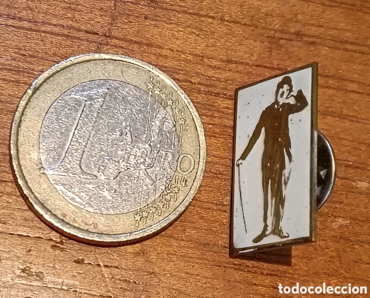 Pins de colecci&oacute;n: Pin de charlot, charles chaplin - Foto 2