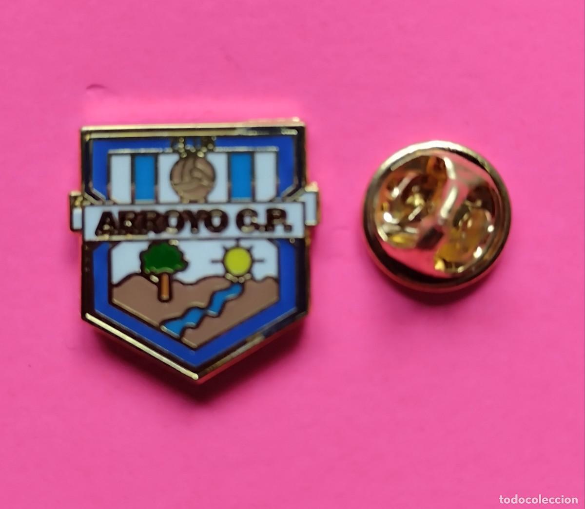 Pins de colecci&oacute;n: PIN FUTBOL ESMALTE - CATEGORIA NACIONAL - CLUB ARROYO C.P. - ARROYO DE LA LUZ - CACERES