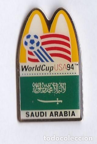 Pins de cole&ccedil;&atilde;o: Pin's de McDonald's World Cup Usa 94 Arabia Saudi