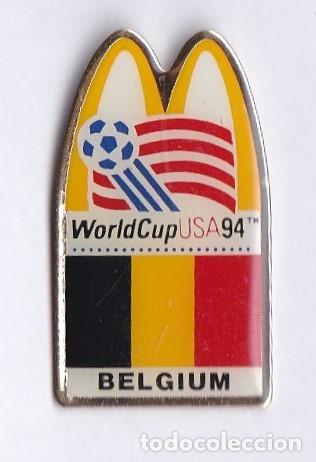 Pins de cole&ccedil;&atilde;o: Pin's de McDonald's World Cup Usa 94 Belgica