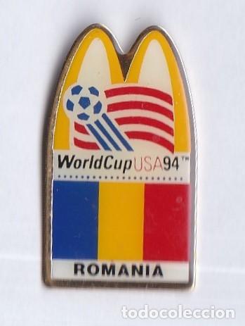 Pins de colecci&oacute;n: Pin's de McDonald's World Cup Usa 94 Rumania