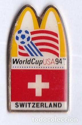 Pins de colecci&oacute;n: Pin's de McDonald's World Cup Usa 94 Suiza