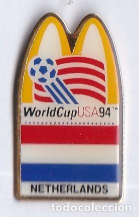 Pins de colecci&oacute;n: Pin's de McDonald's World Cup Usa 94 Paises Bajos