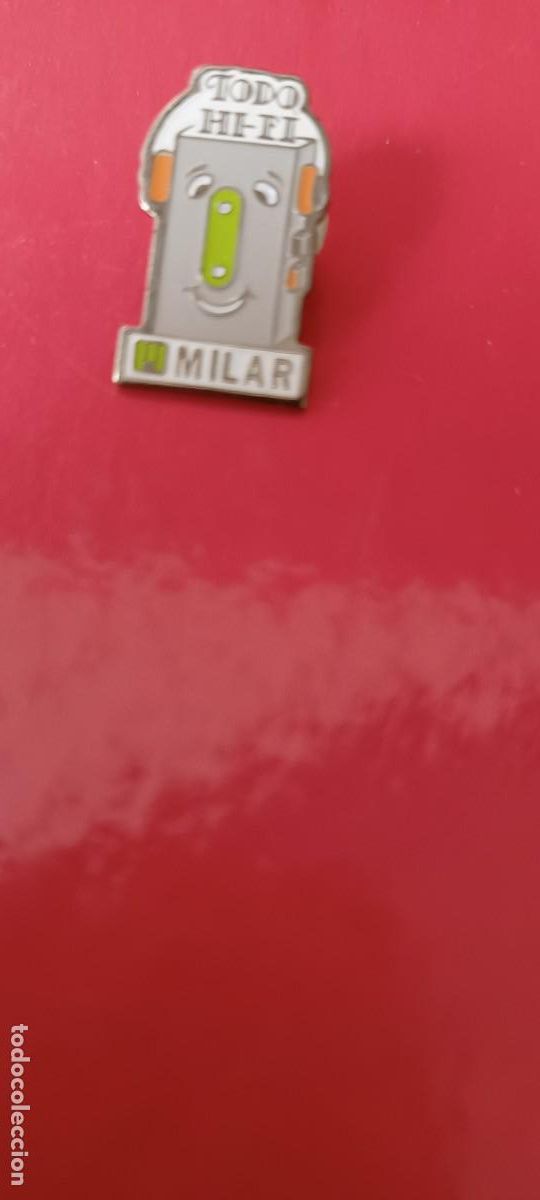 Pin's de collection: Pin publicidad - Todo Hi-Fi - Electrodomesticos Milar