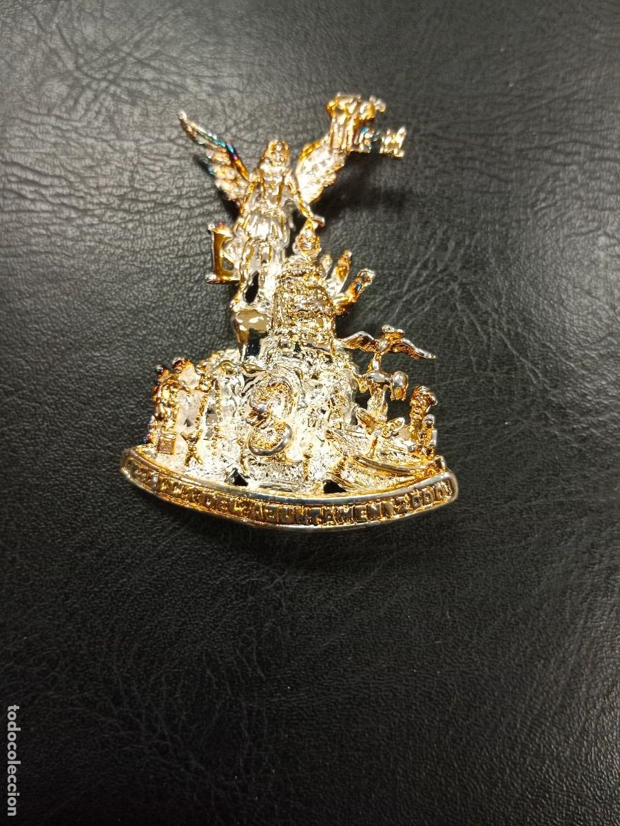 Pins de colecci&oacute;n: PIN / INSIGNIA BROCHE PLATA - FALLA PLAZA DEL AYUNTAMIENTO AJUNTAMENT DE VALENCIA 2000 - NOU MILENI