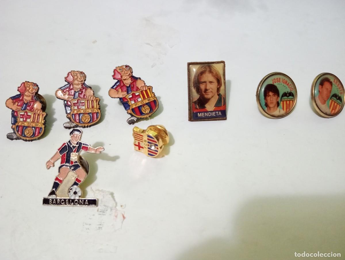 Pins de colecci&oacute;n: Ocho pins del V.C.F y F.C B