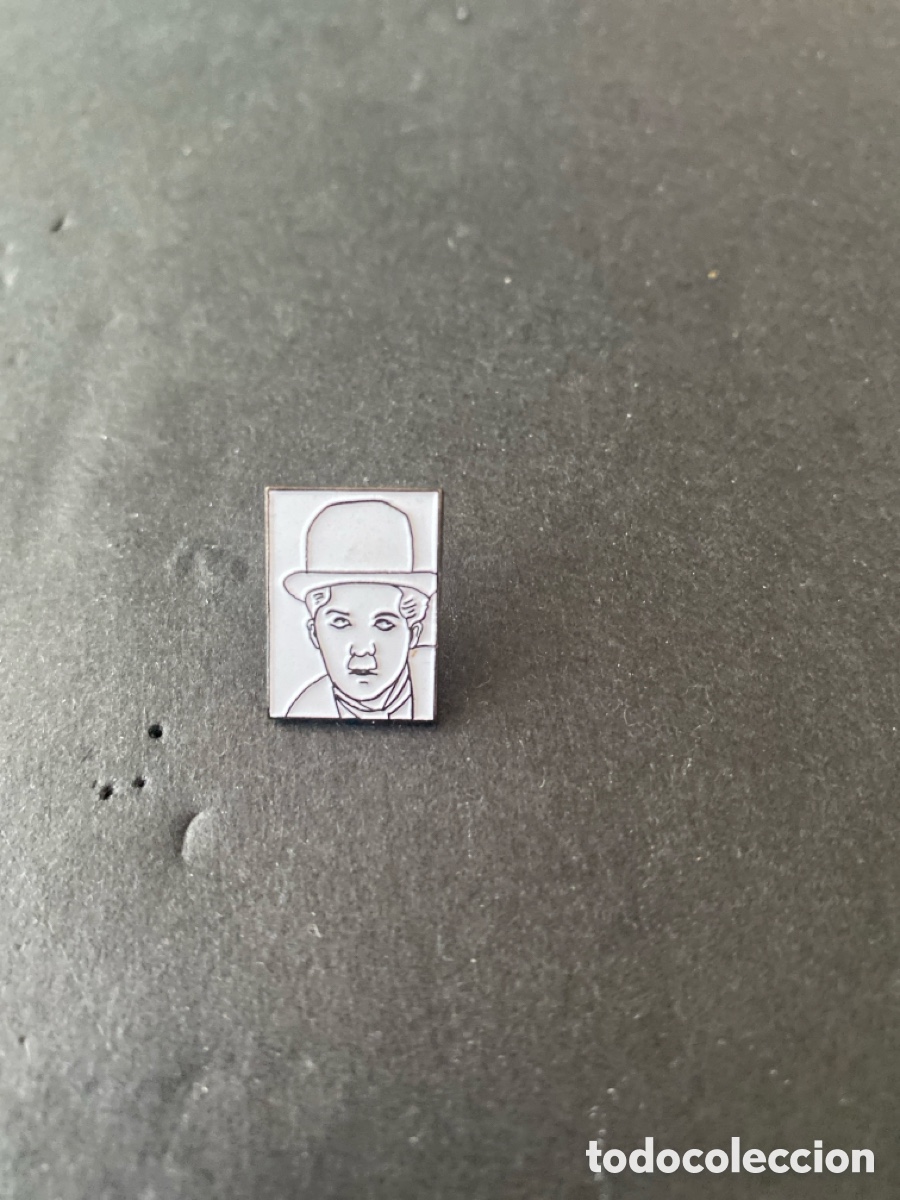 Pins de colecci&oacute;n: Pin chapa Charlie Chaplin