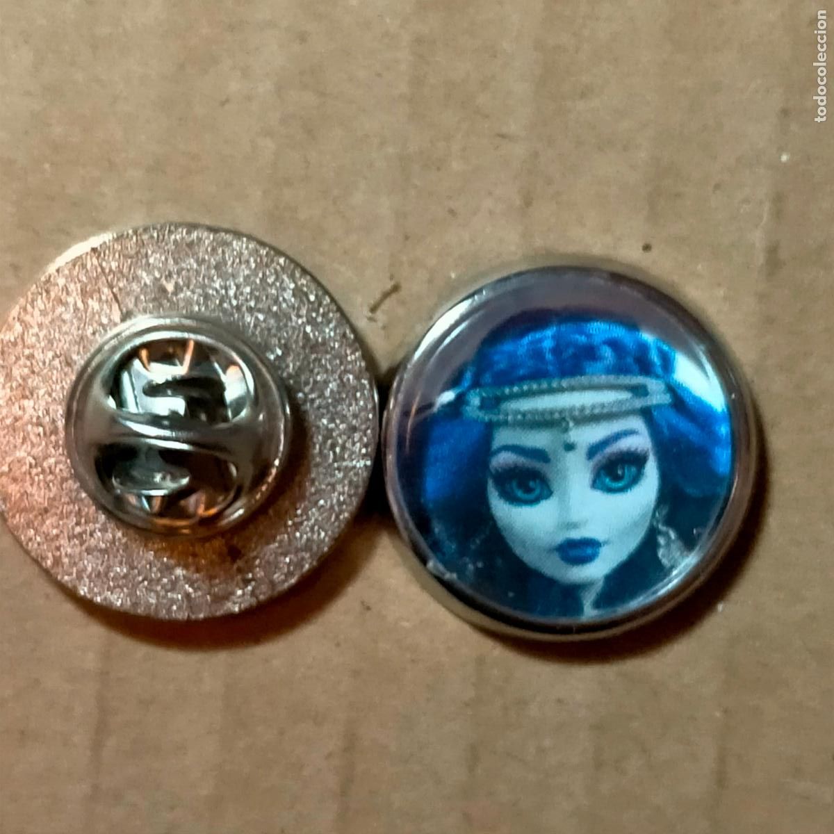 Pins de colecci&oacute;n: PIN REDONDO METAL - juguetes MU&Ntilde;ECAS MONSTER HIGH