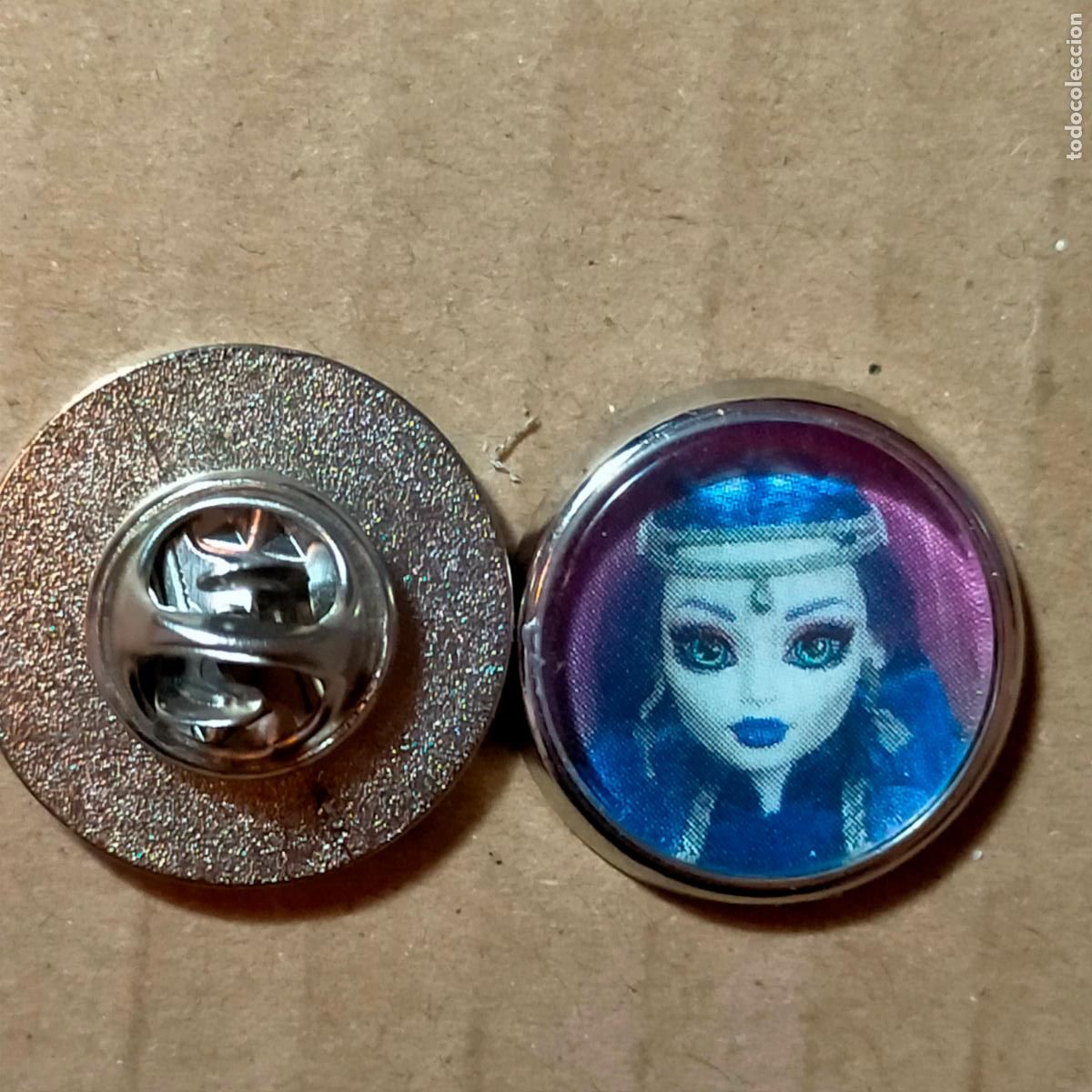 Pins de colecci&oacute;n: PIN REDONDO METAL - juguetes MU&Ntilde;ECAS MONSTER HIGH