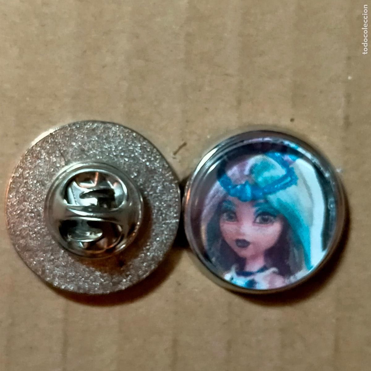 Pins de colecci&oacute;n: PIN REDONDO METAL - juguetes MU&Ntilde;ECAS MONSTER HIGH