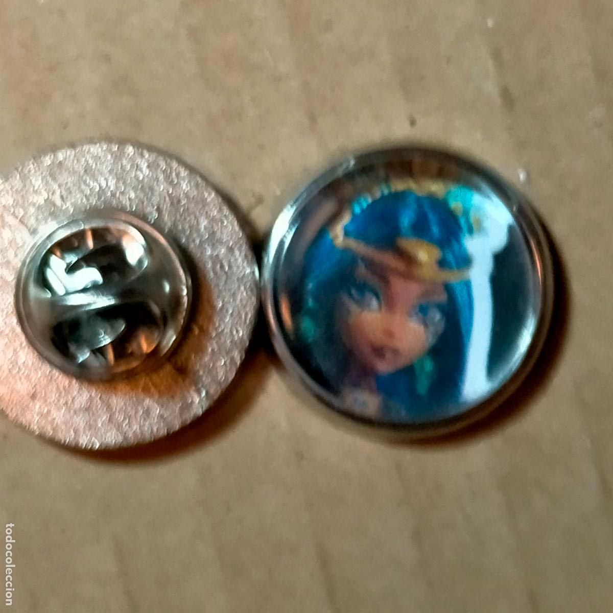Pins de colecci&oacute;n: PIN REDONDO METAL - juguetes MU&Ntilde;ECAS MONSTER HIGH