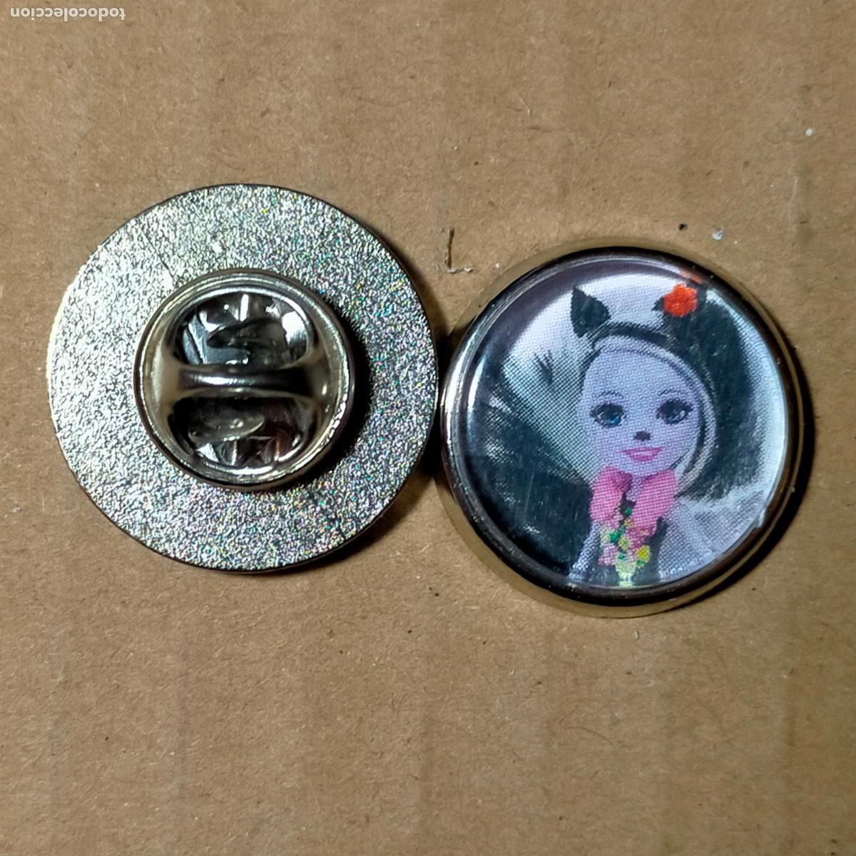 Pins de colecci&oacute;n: PIN REDONDO METAL - juguetes MU&Ntilde;ECAS enchantimals